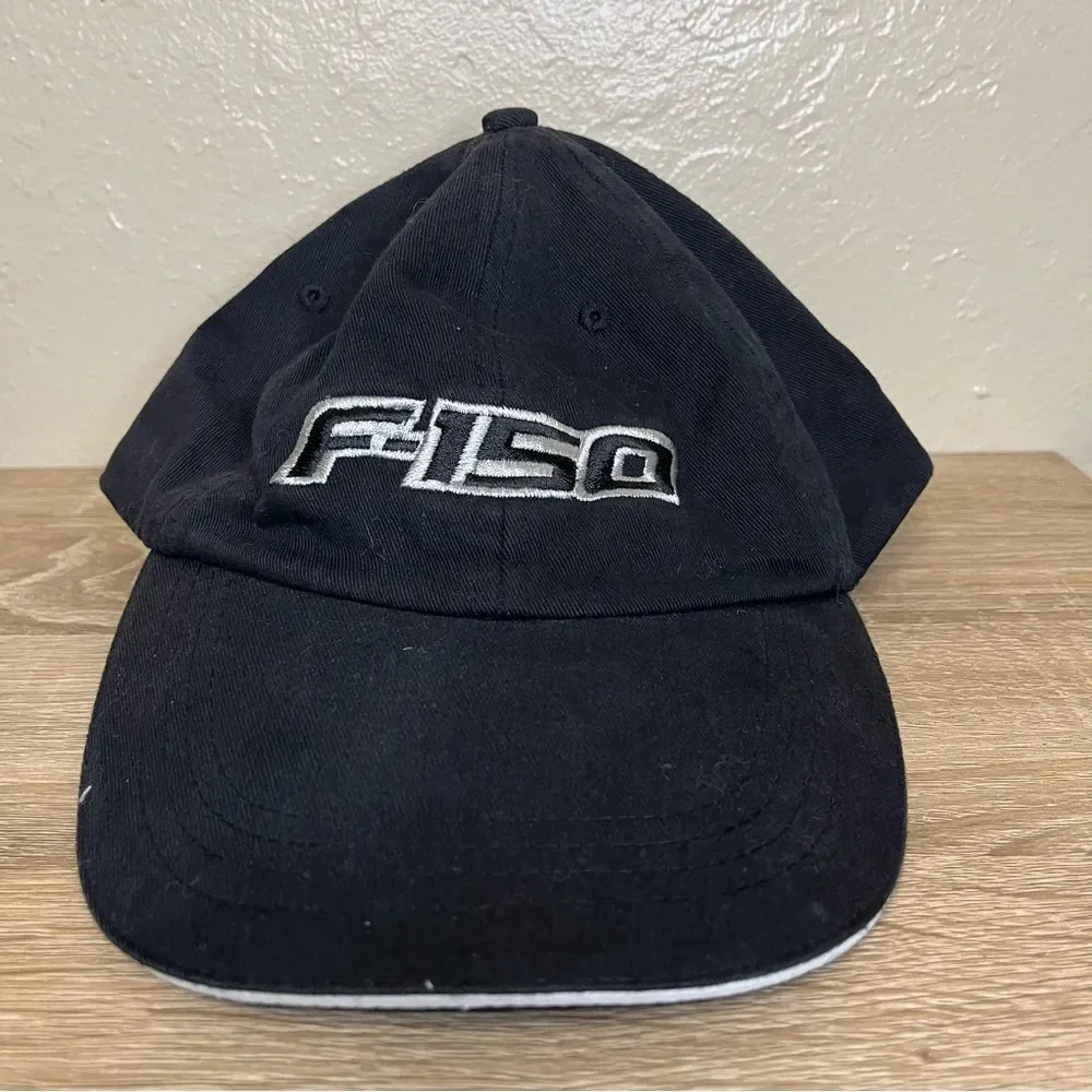 Ford F150 Black Sandwich Brim Cotton adjustable Hat